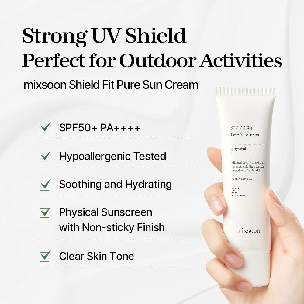 Mixsoon Shield Fit Pure Sun Cream 50ml