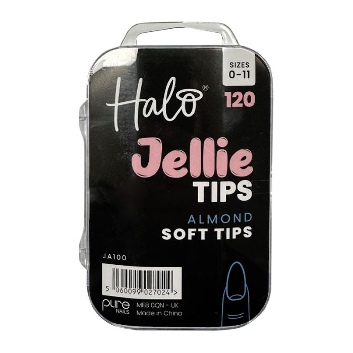 Halo Jellie Nail Tips - Almond