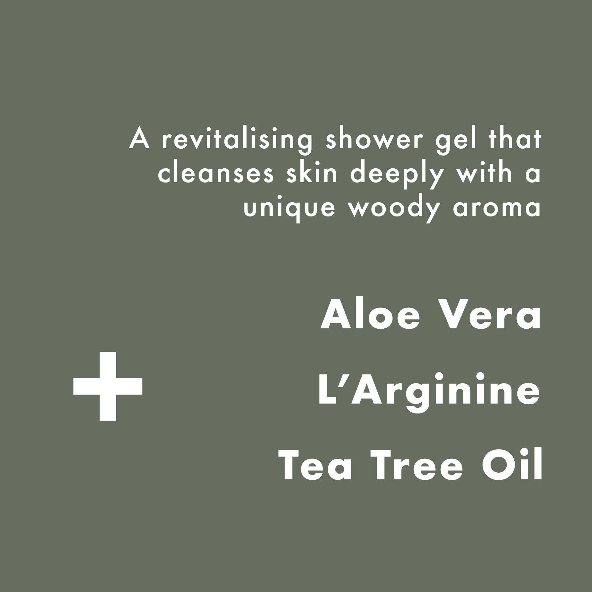 ManCave Cedarwood Shower Gel 200ml