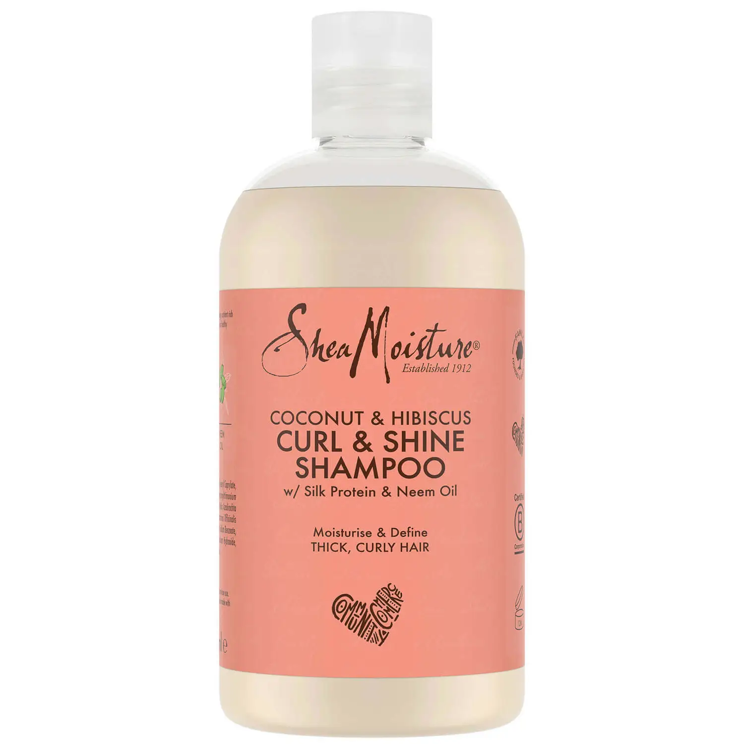 SheaMoisture Coconut & Hibiscus Curl & Shine Shampoo 13oz