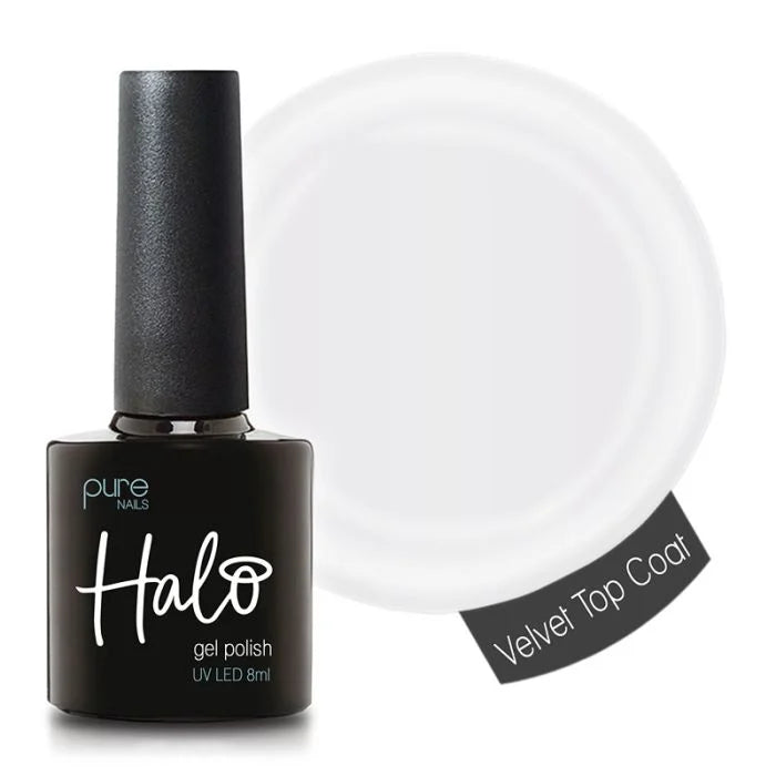 Halo Gel Polish Velvet Top Coat 8ml