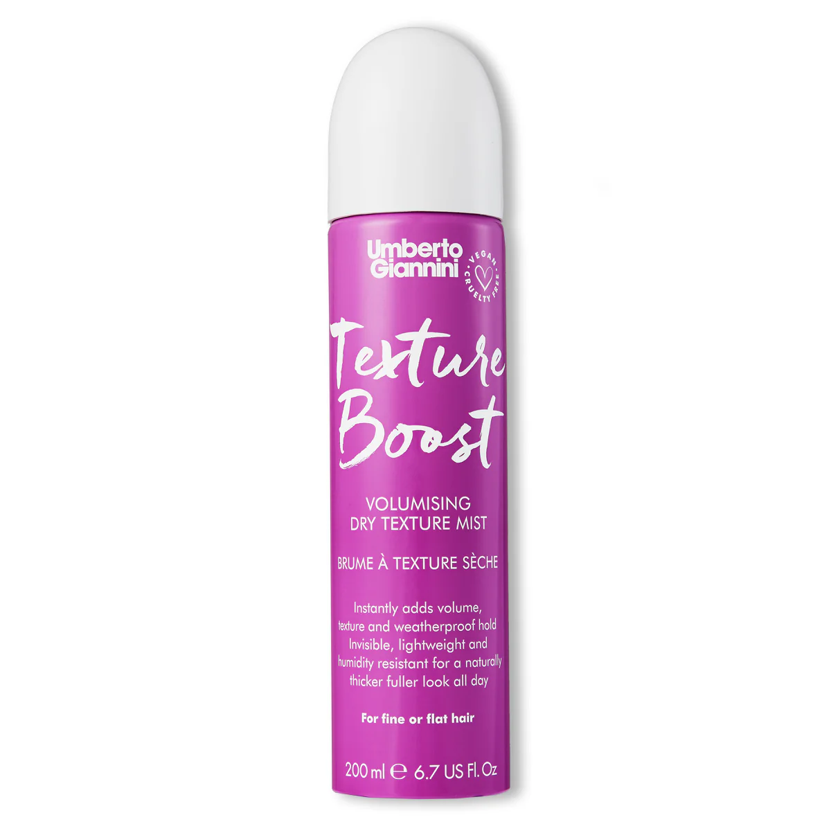 Umberto Giannini Texture Boost Volumising Dry Texture Mist 200ml