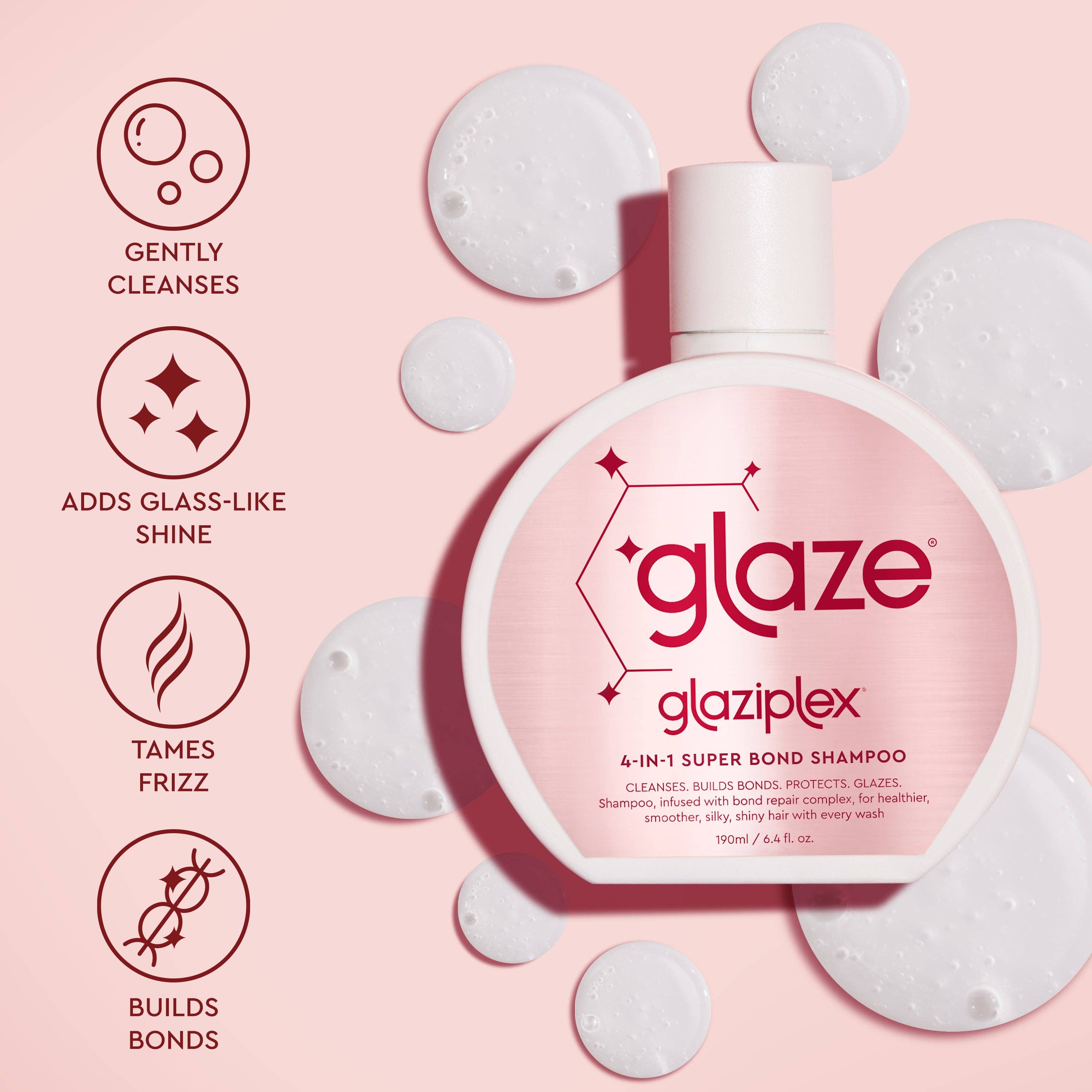 Glaze Super Shine Bond Shampoo 190ml