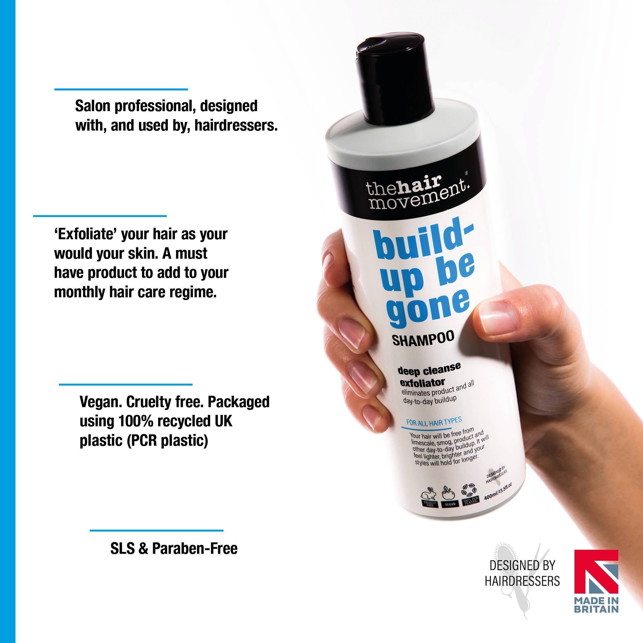 The Hair Movement Build-Up Be Gone Shampoo 400ml