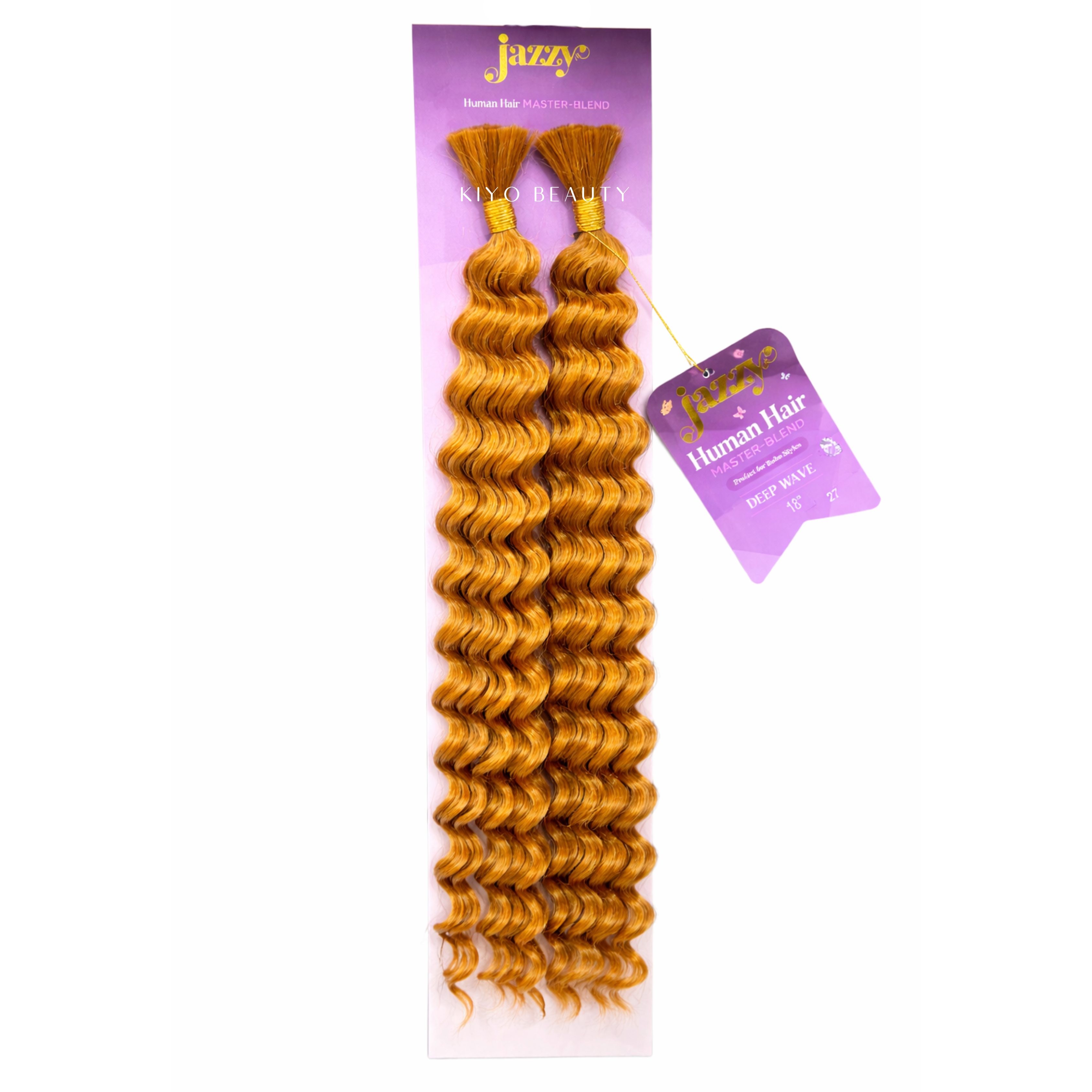 Jazzy Human Hair Master Blend Deep Bulk 18"