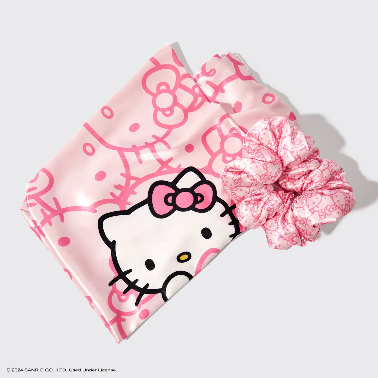 Kitsch x Hello Kitty Satin Pillowcase & Pillow Scrunchie -2pc Set