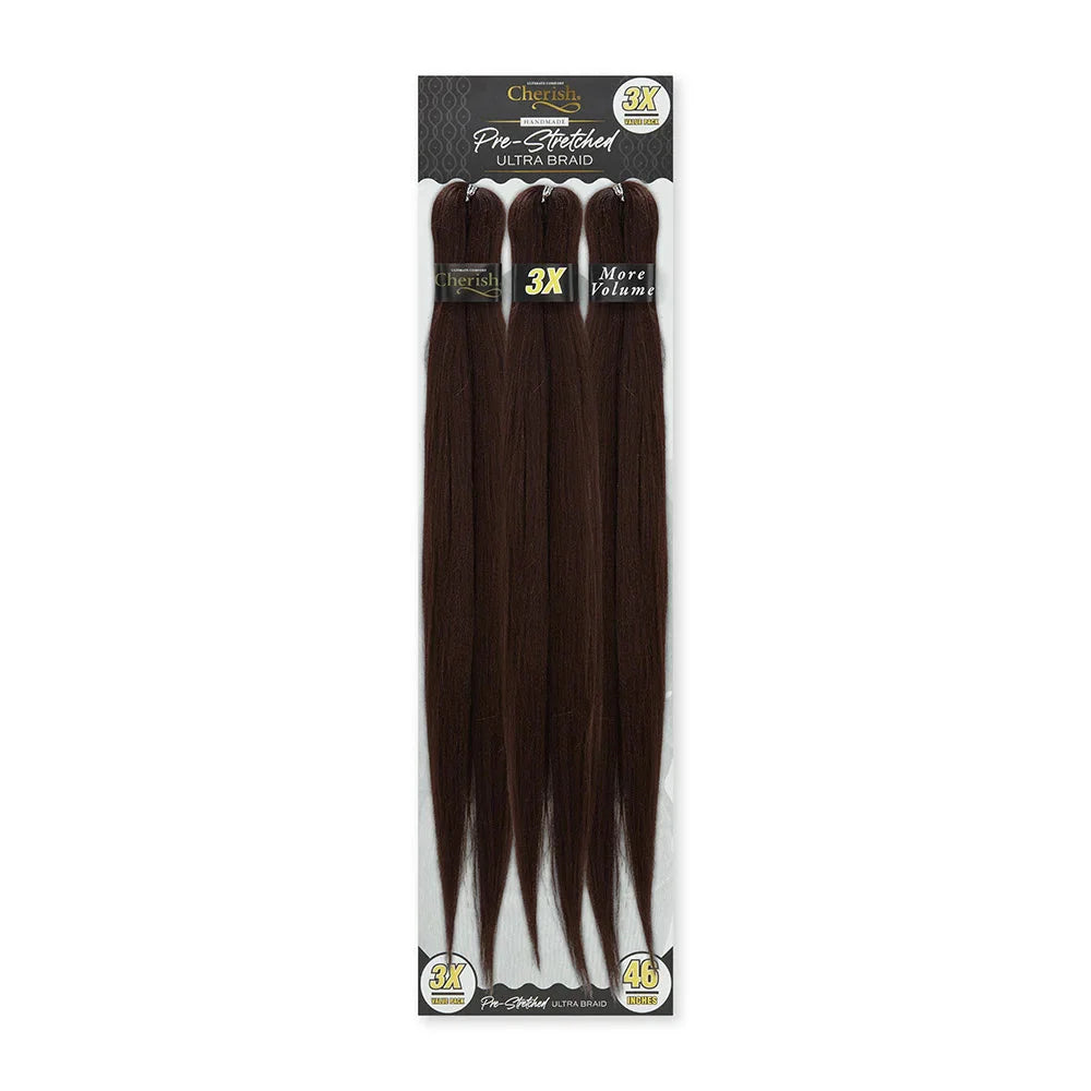 Cherish 3x Pre Stretched Ultra Braid Pre-Pulled 46" 3 Pack