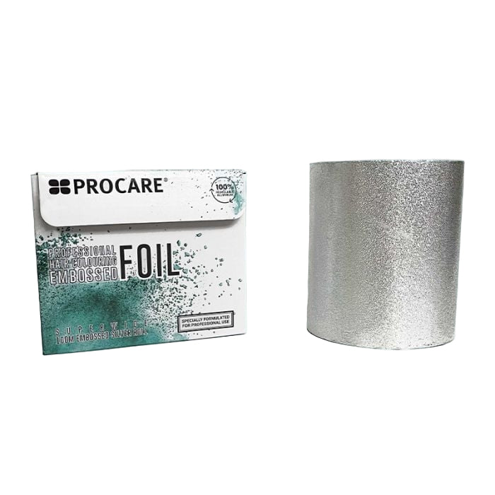 Procare Embossed Superwide Silver Foil (127mm x 100m)