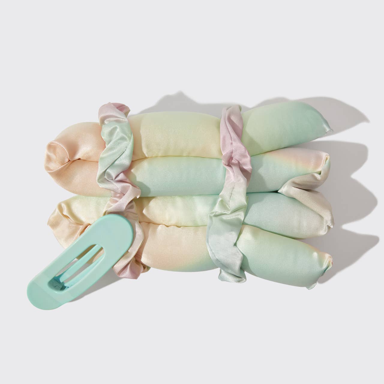 Kitsch Hair Hero XL Satin Heatless Styling & Flat Lay Claw 4pc Set