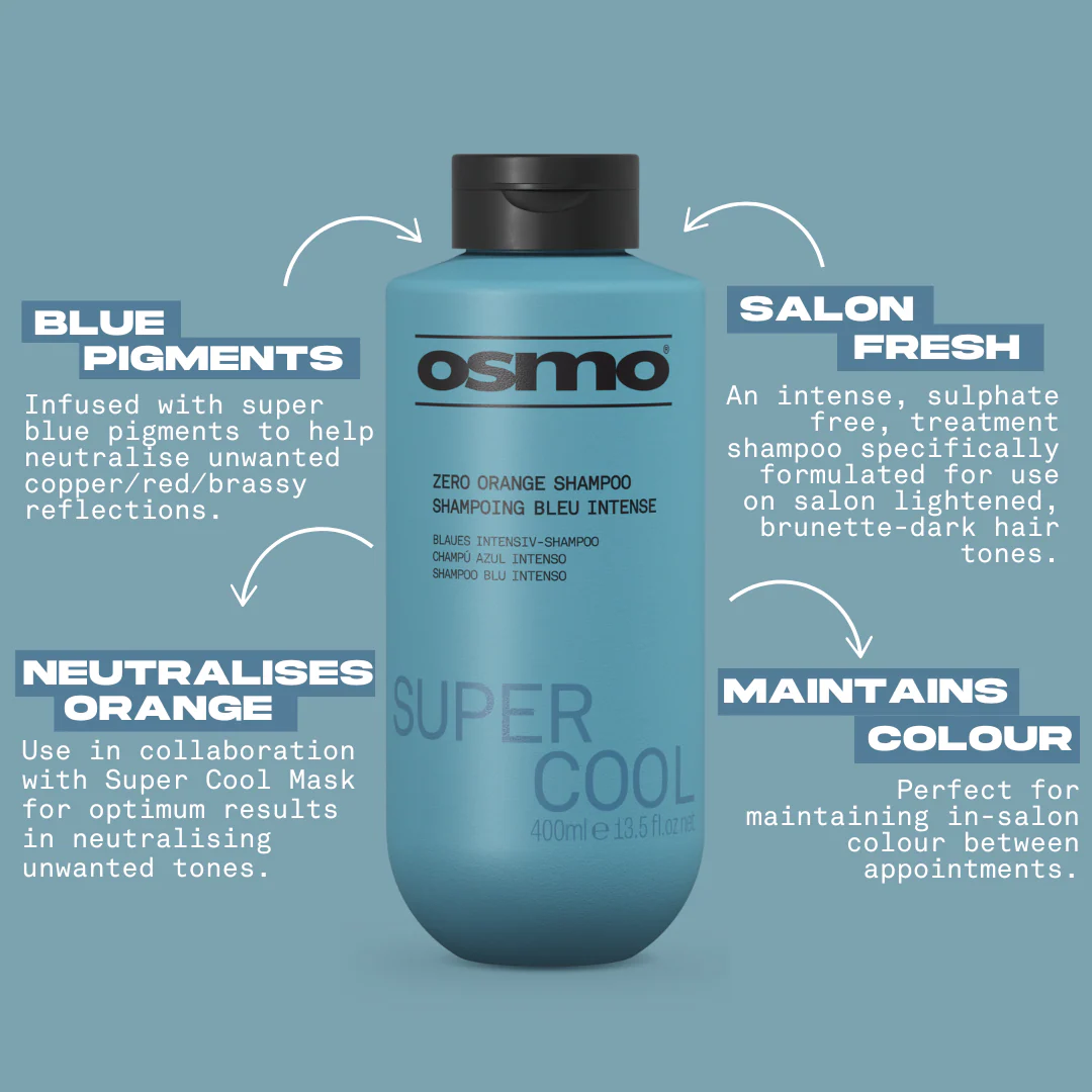 Osmo Super Cool Zero Orange Shampoo 400ml