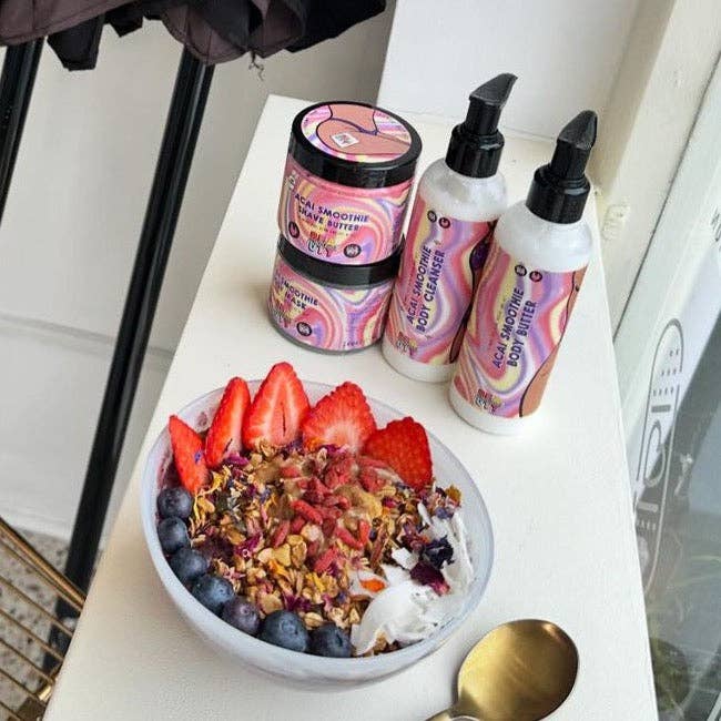 Mallows Beauty Acai Shave Butter 100g