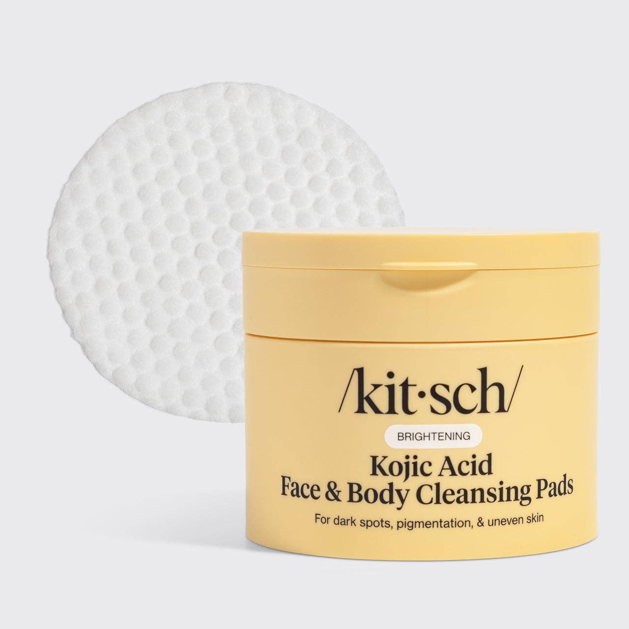 Kitsch Kojic Acid Face & Body Cleansing Pads - 50 Cotton Pads