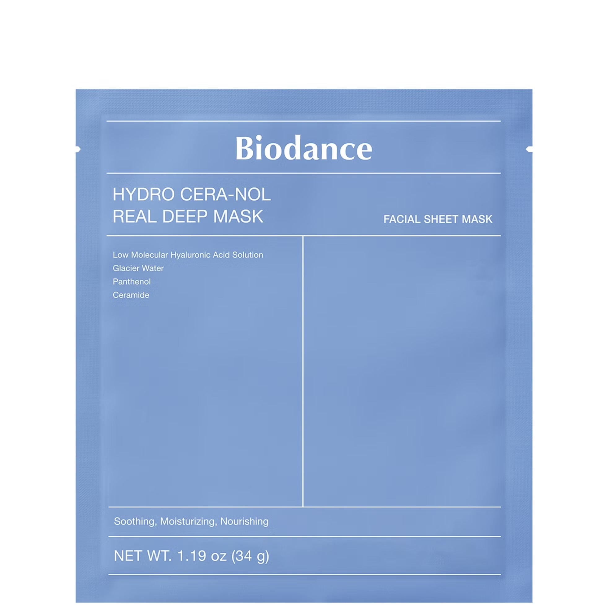 Biodance Hydro Cera-Nol Real Deep Mask 1pc