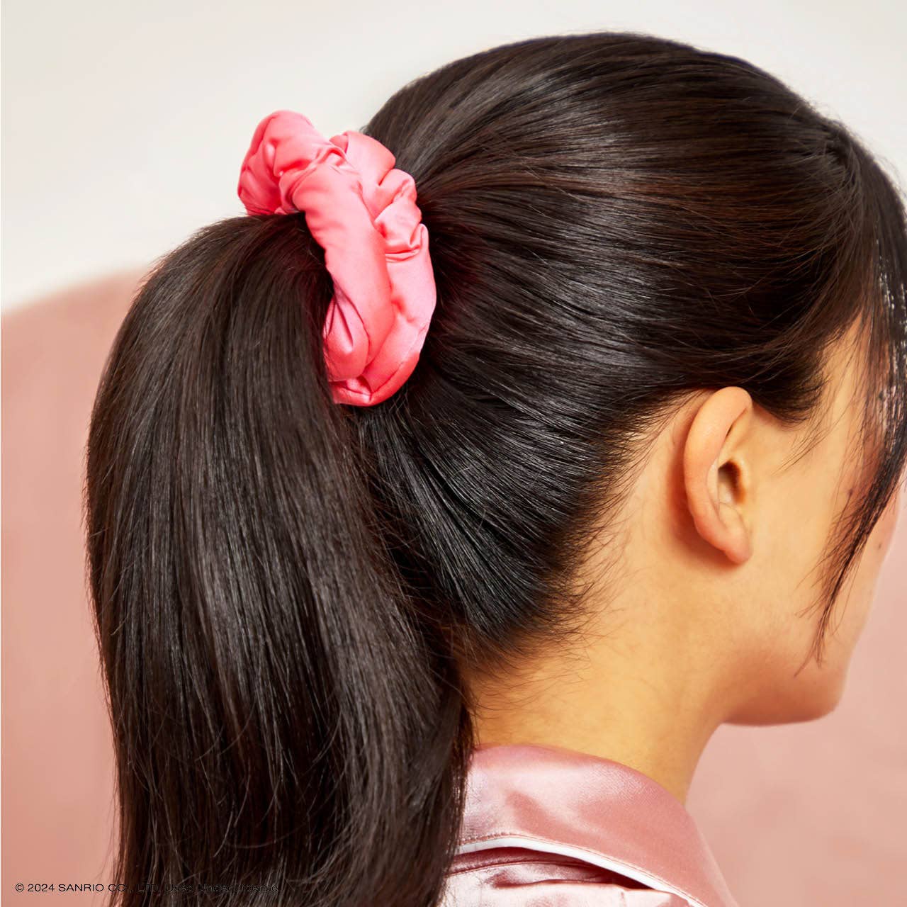 Kitsch x Hello Kitty Recycled Fabric Puffy Scrunchies 3pc Set