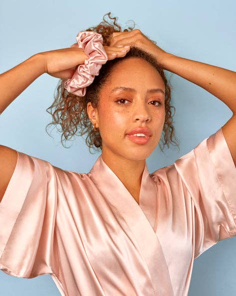 The Big Silk Luxe Organic Silk Scrunchie