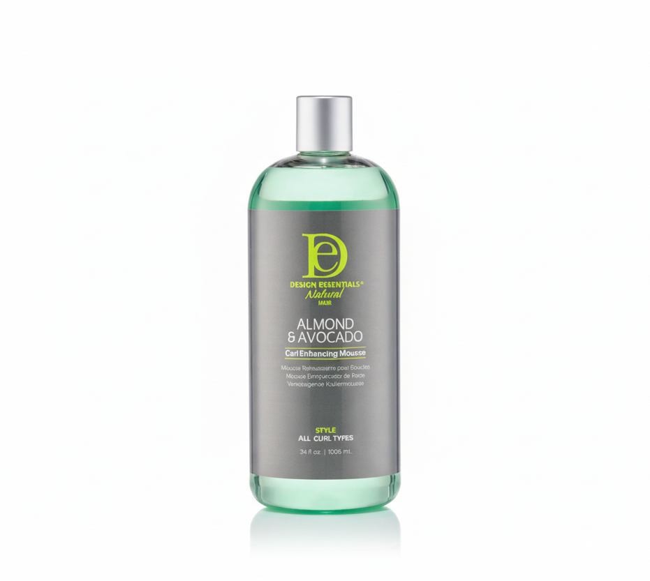 Design Essentials Natural Almond & Avocado Natural Curl Enhancing Mousse 10oz