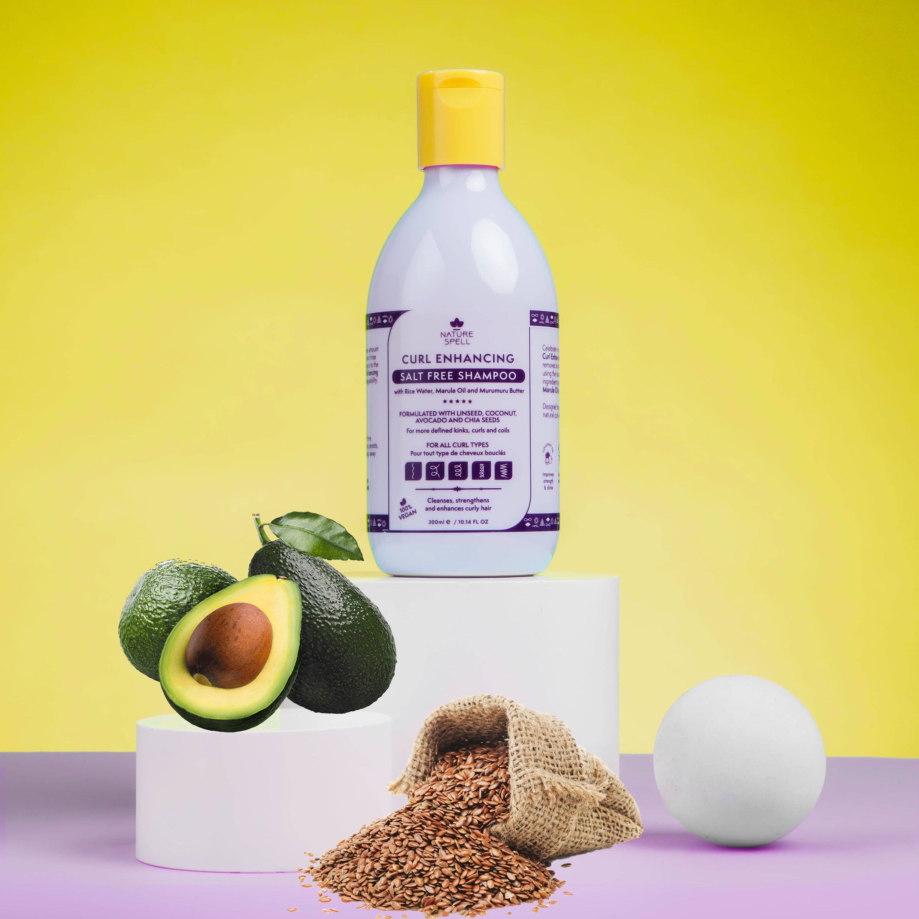 Nature Spell Curl Enhancing Salt Free Shampoo