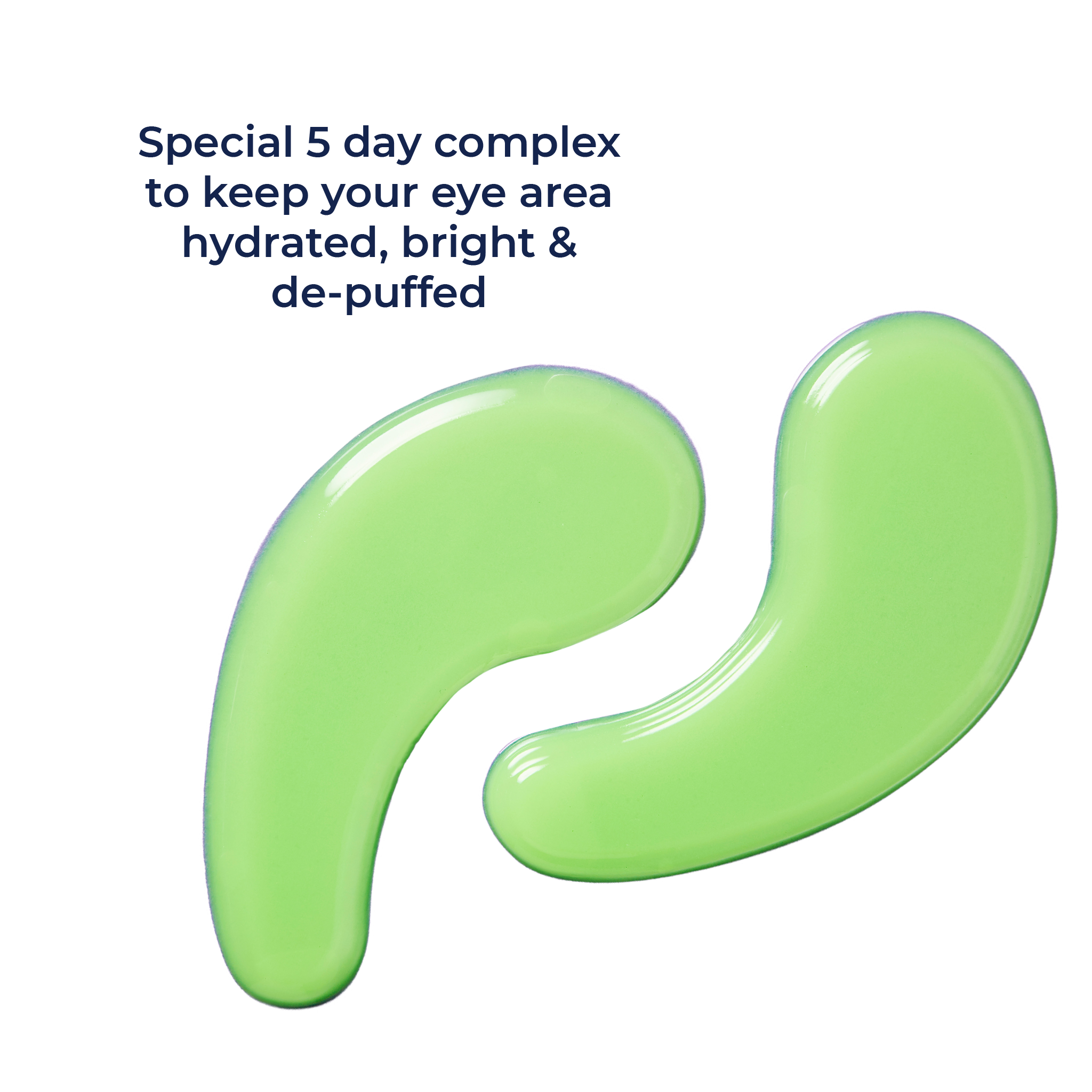 Vitamasques Bright Eye Green Caffeine Hydrogel Eye Pads - 1 Pair