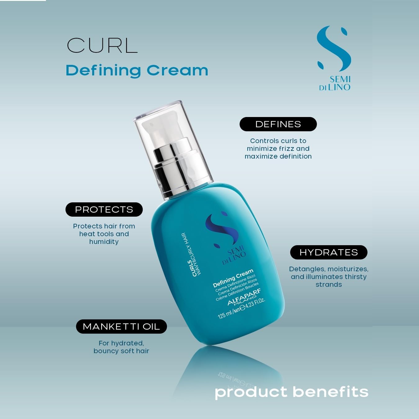 Alfaparf Milano Semi Di Lino Curls Defining Cream 125ml