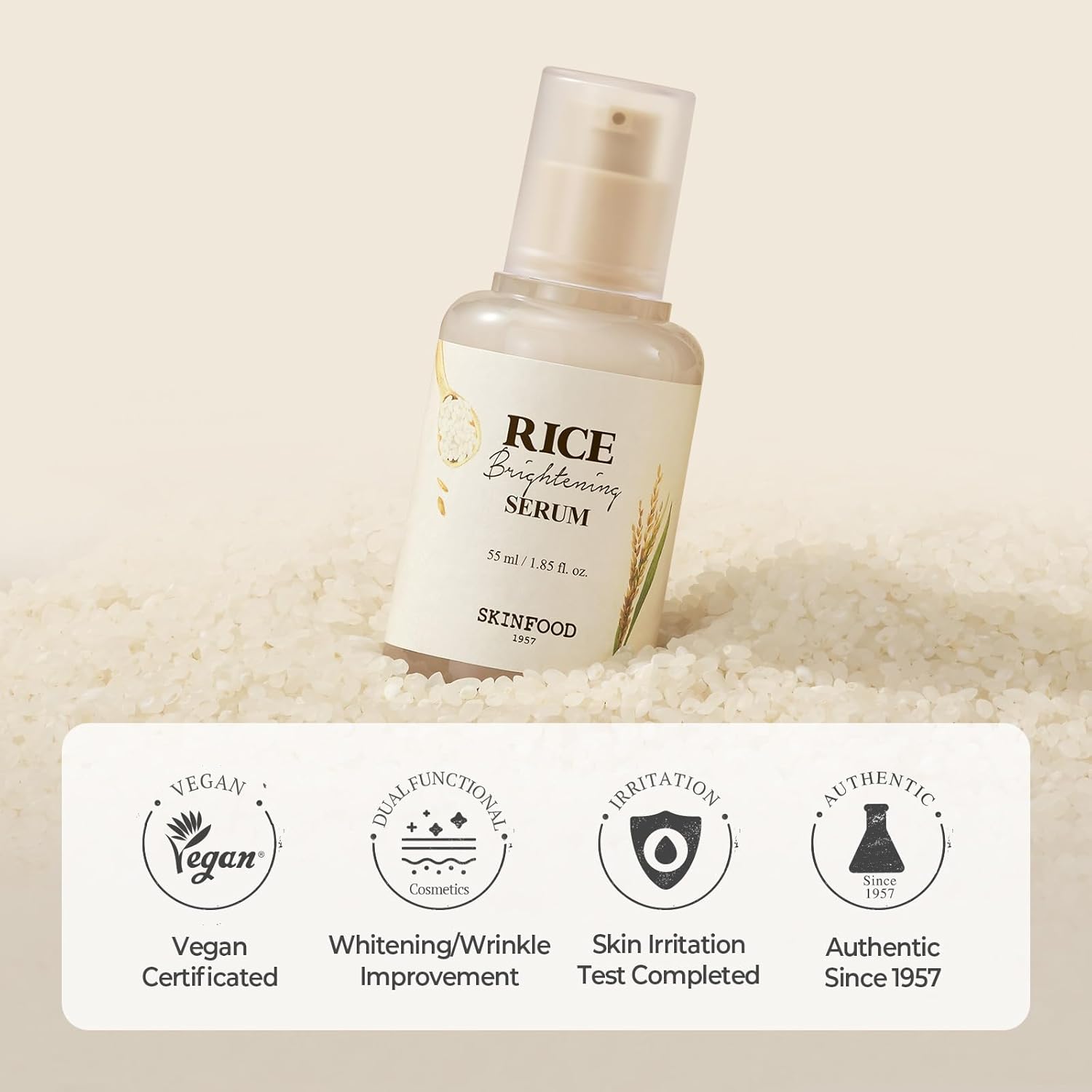 SKINFOOD Rice Brightening Serum 55ml