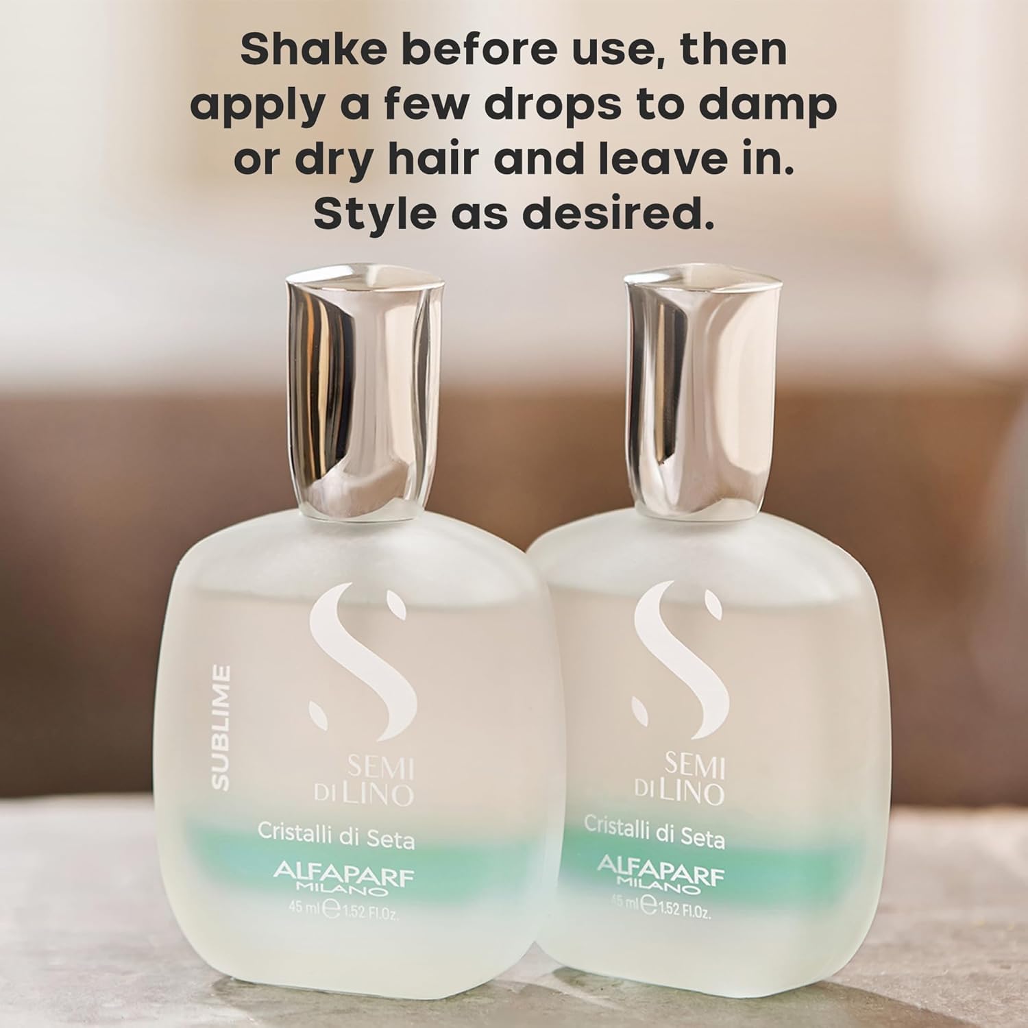 Alfaparf Milano Semi Di Lino Sublime Crystal Di Seta 45ml