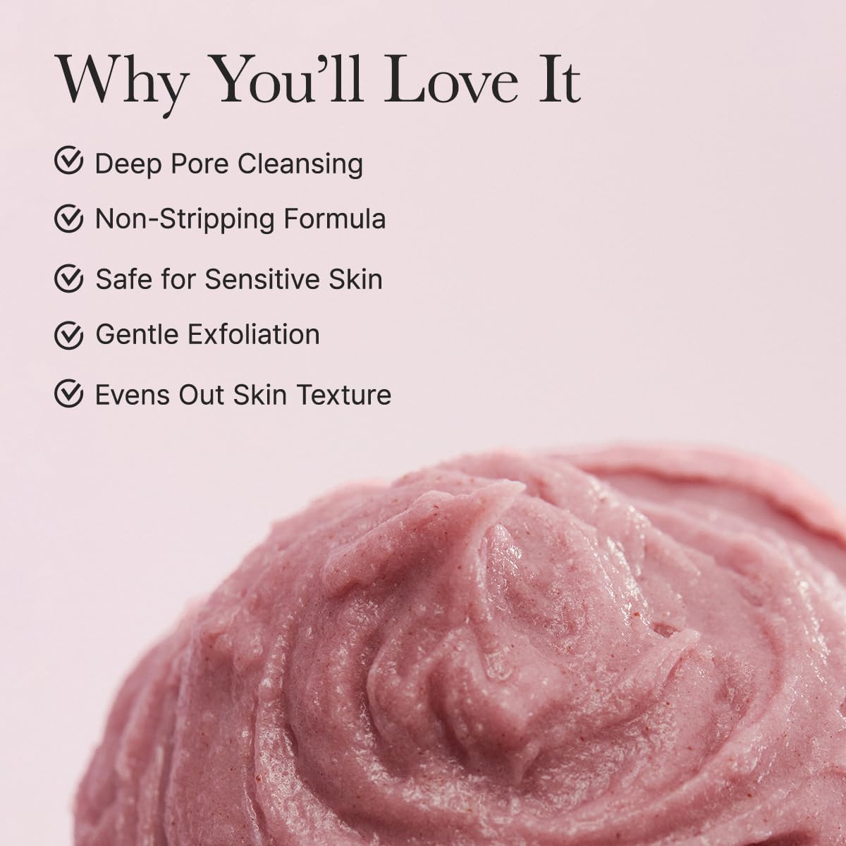 Arencia Fresh Rosehip Mochi Cleanser 120g