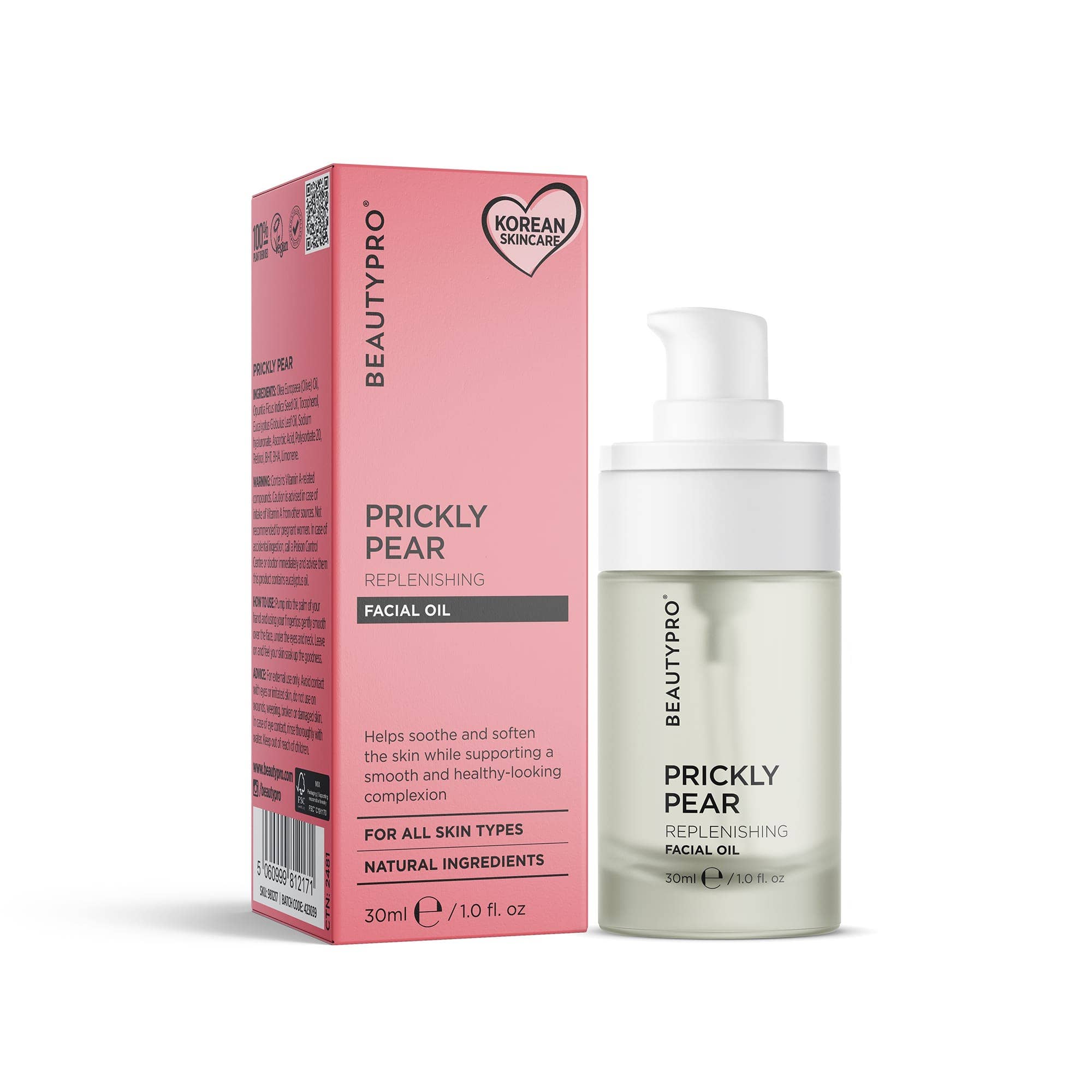 BeautyPro Prickly Pear Facial Oil 30ml