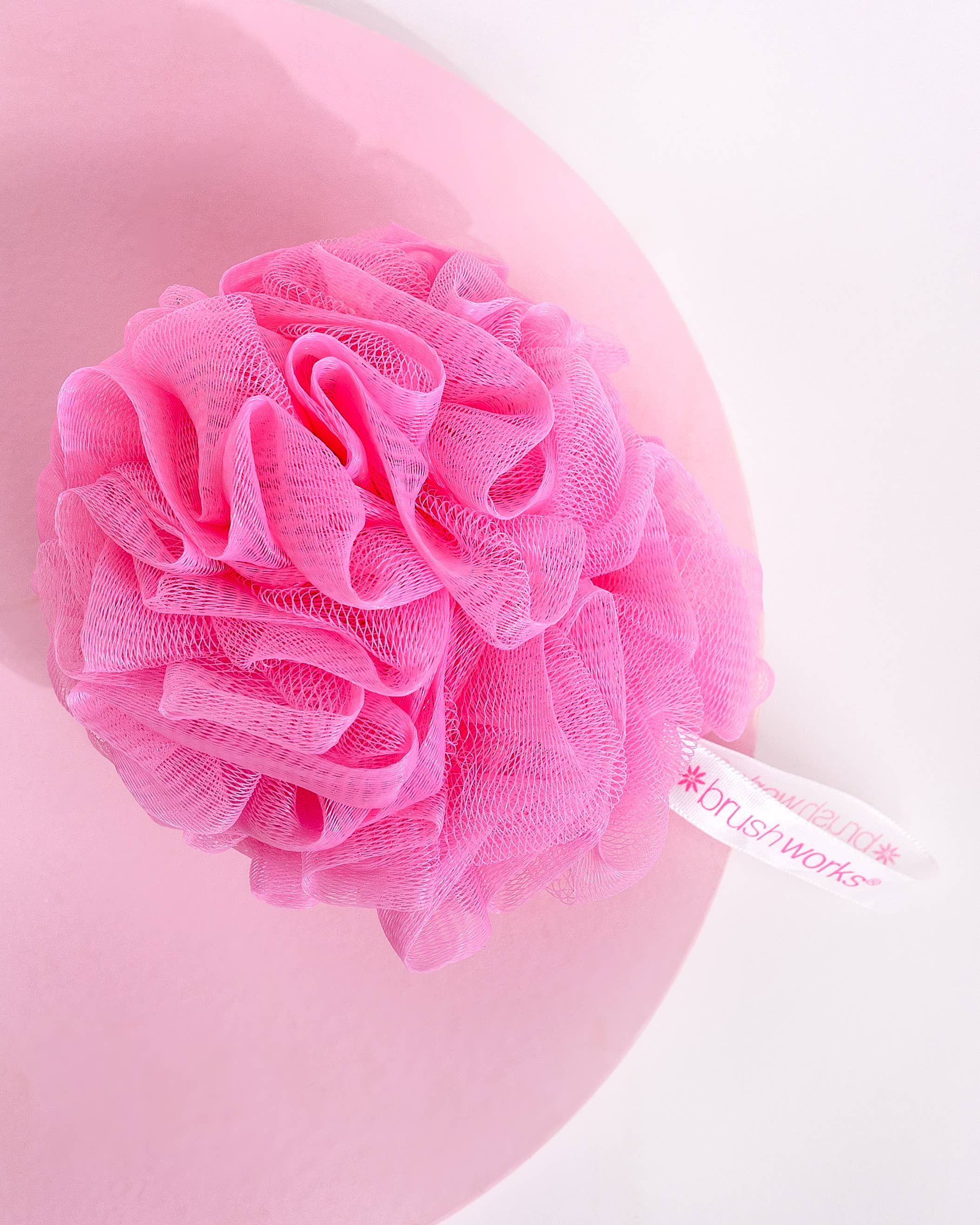 Brushworks Bath & Shower Pouf