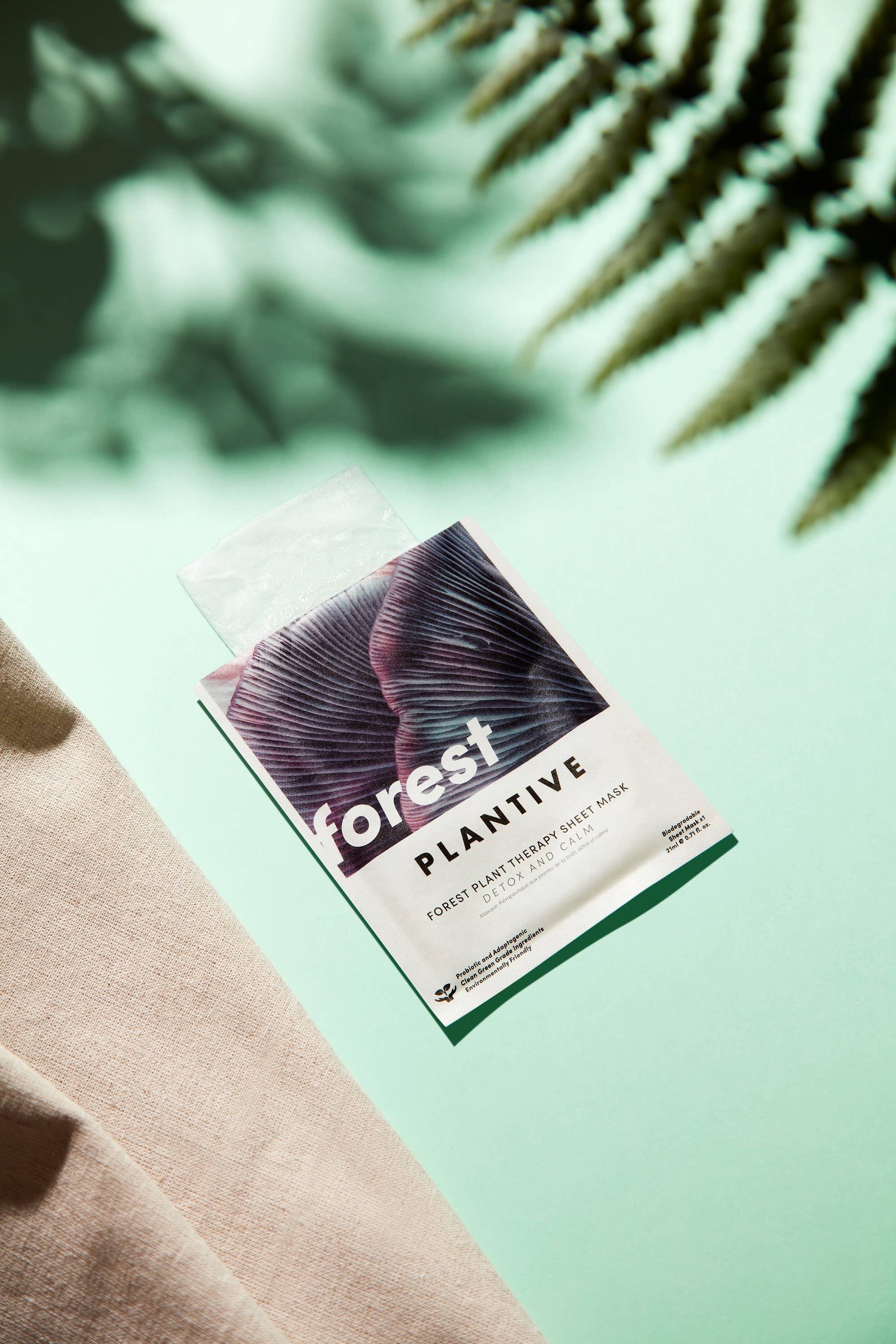 Vitamasques Plantive Forest Plant Therapy Biodegradable Face Sheet Mask