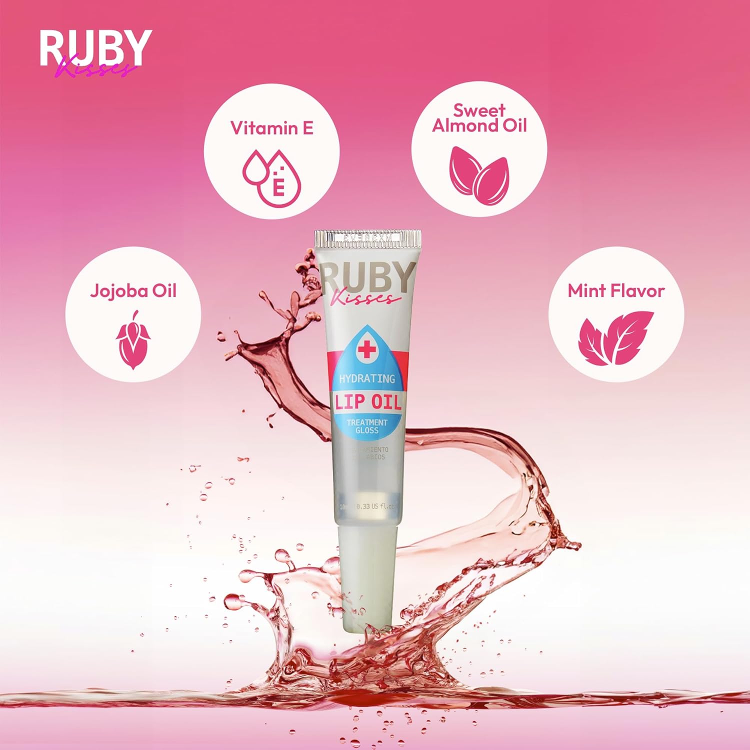 Ruby Kisses Hydrating Lip Oil Treatment Gloss
