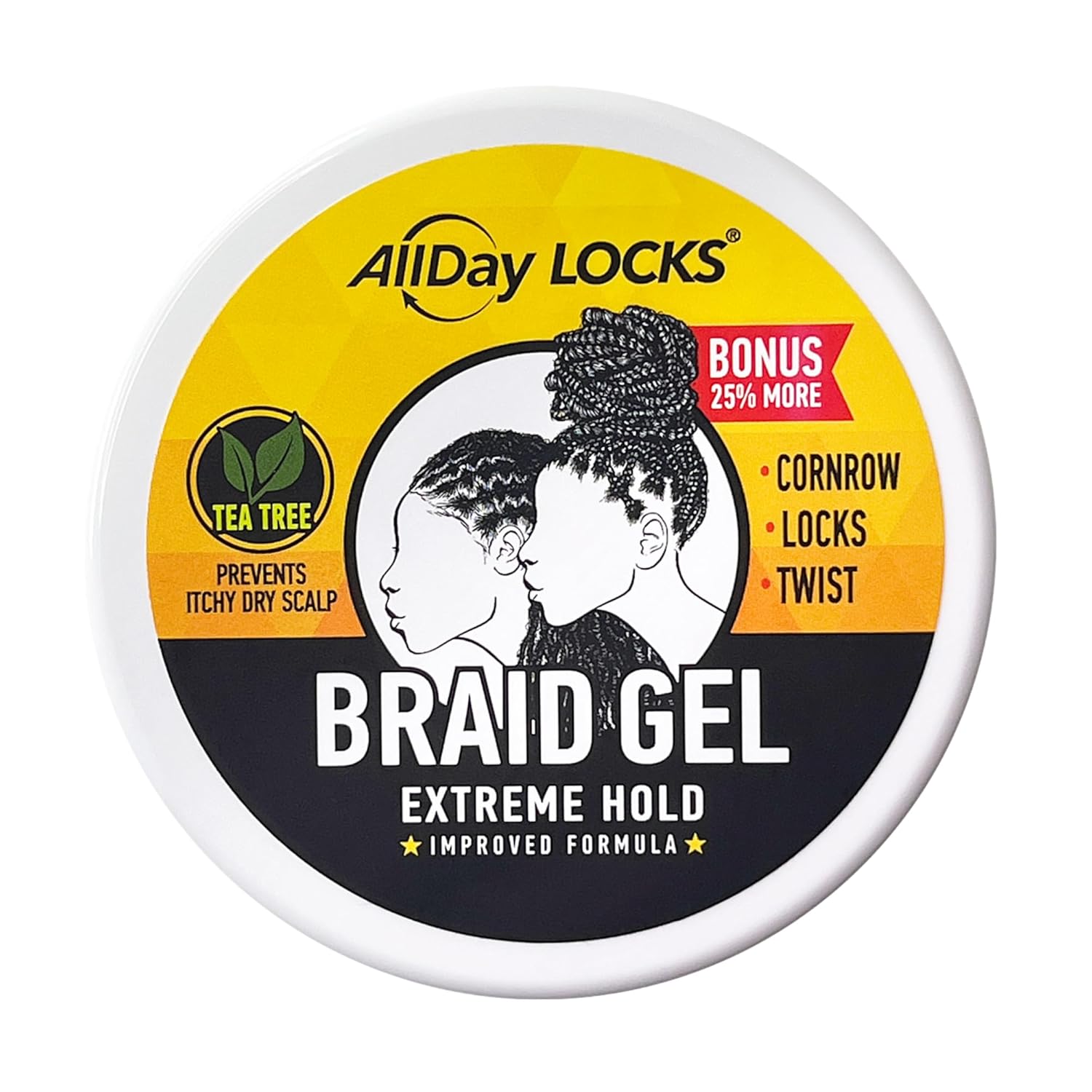 AllDay Locks Braid Gel Extreme Hold