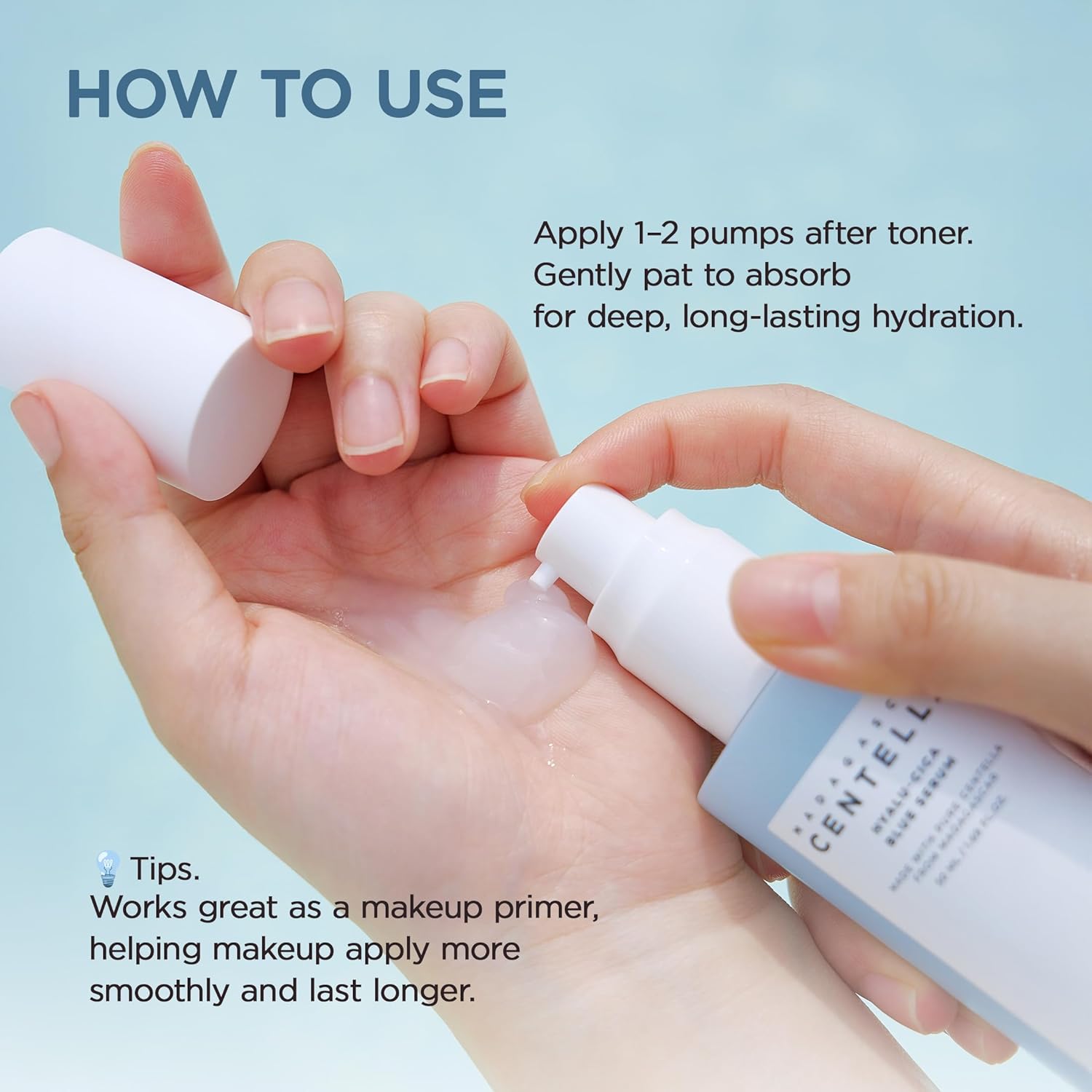 Skin1004 Madagascar Centella Hyalu-Cica Blue Serum 50ml