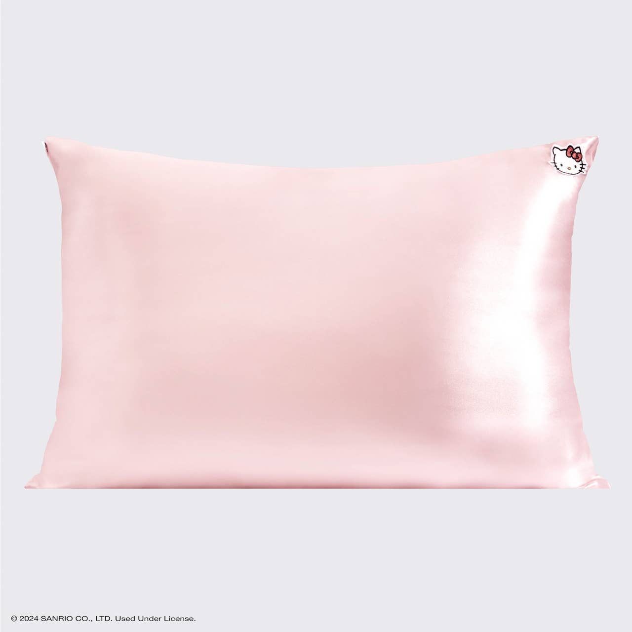 Kitsch x Hello Kitty Pillowcase - Solid Pink Kitty Face