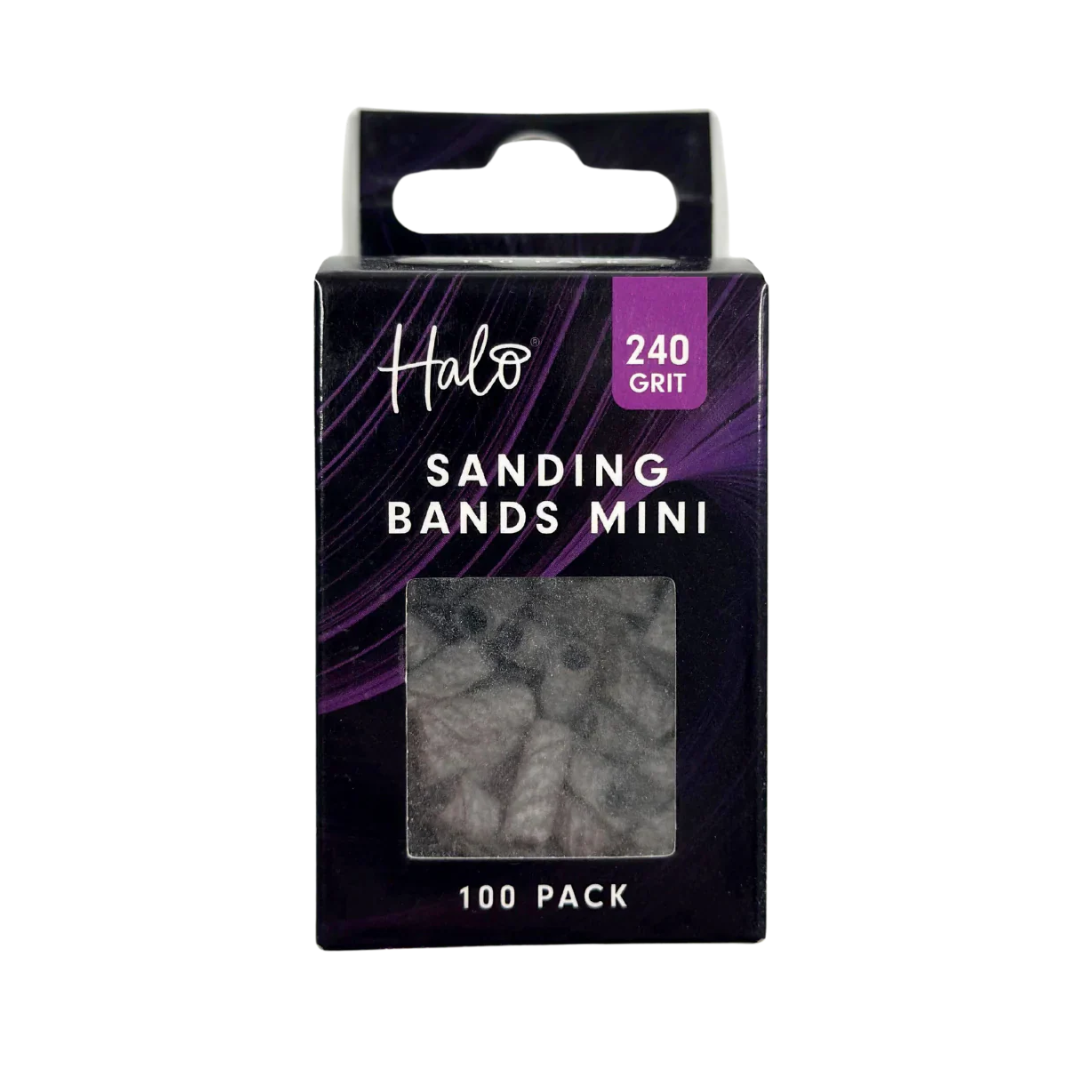 Halo Sanding Bands Mini White 100 pack