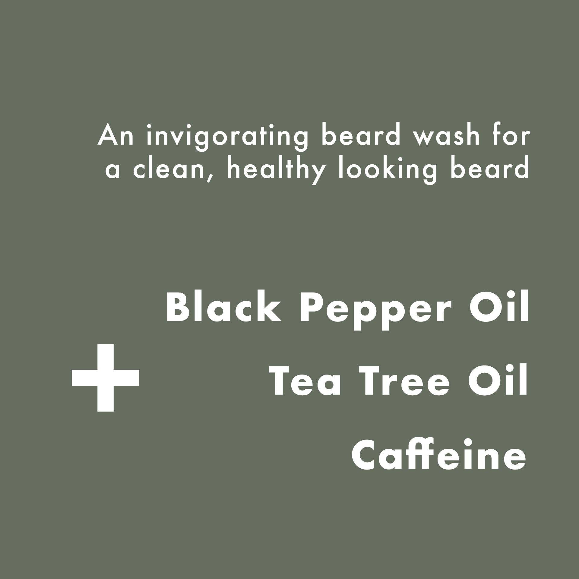 ManCave Blackspice Beard Wash 100ml