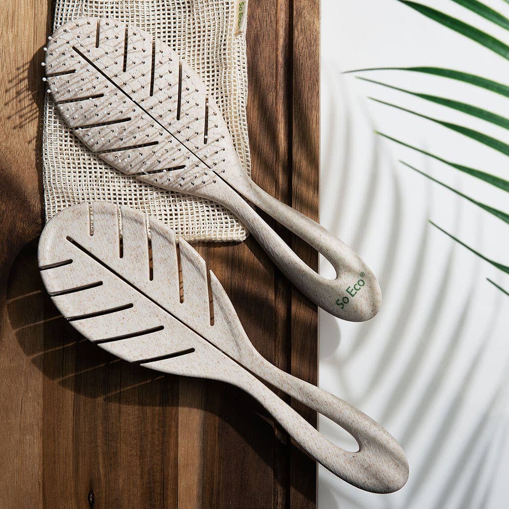 So Eco Detangling Leaf Brush