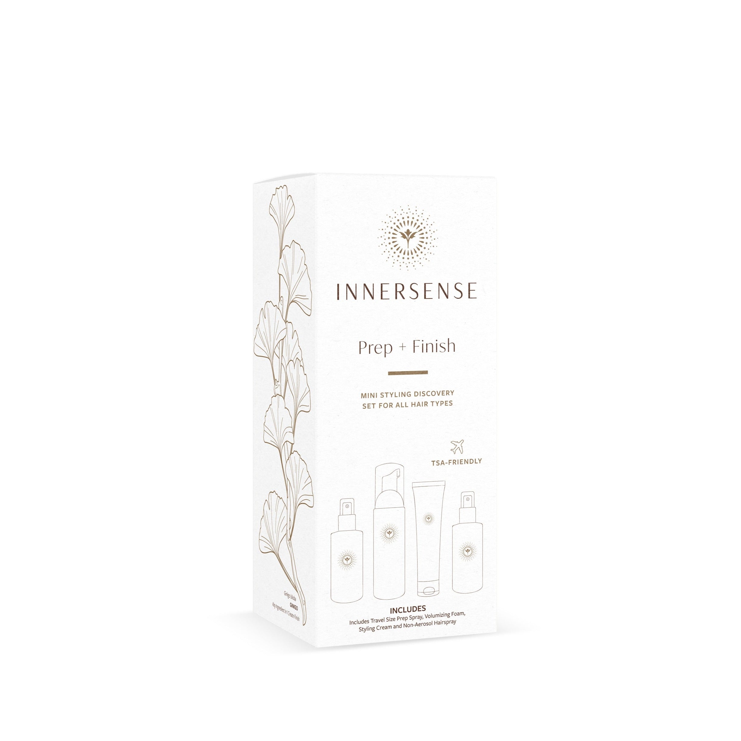 Innersense Holiday Hero Stylers Mini Set (Prep + Finish) - 4 pcs