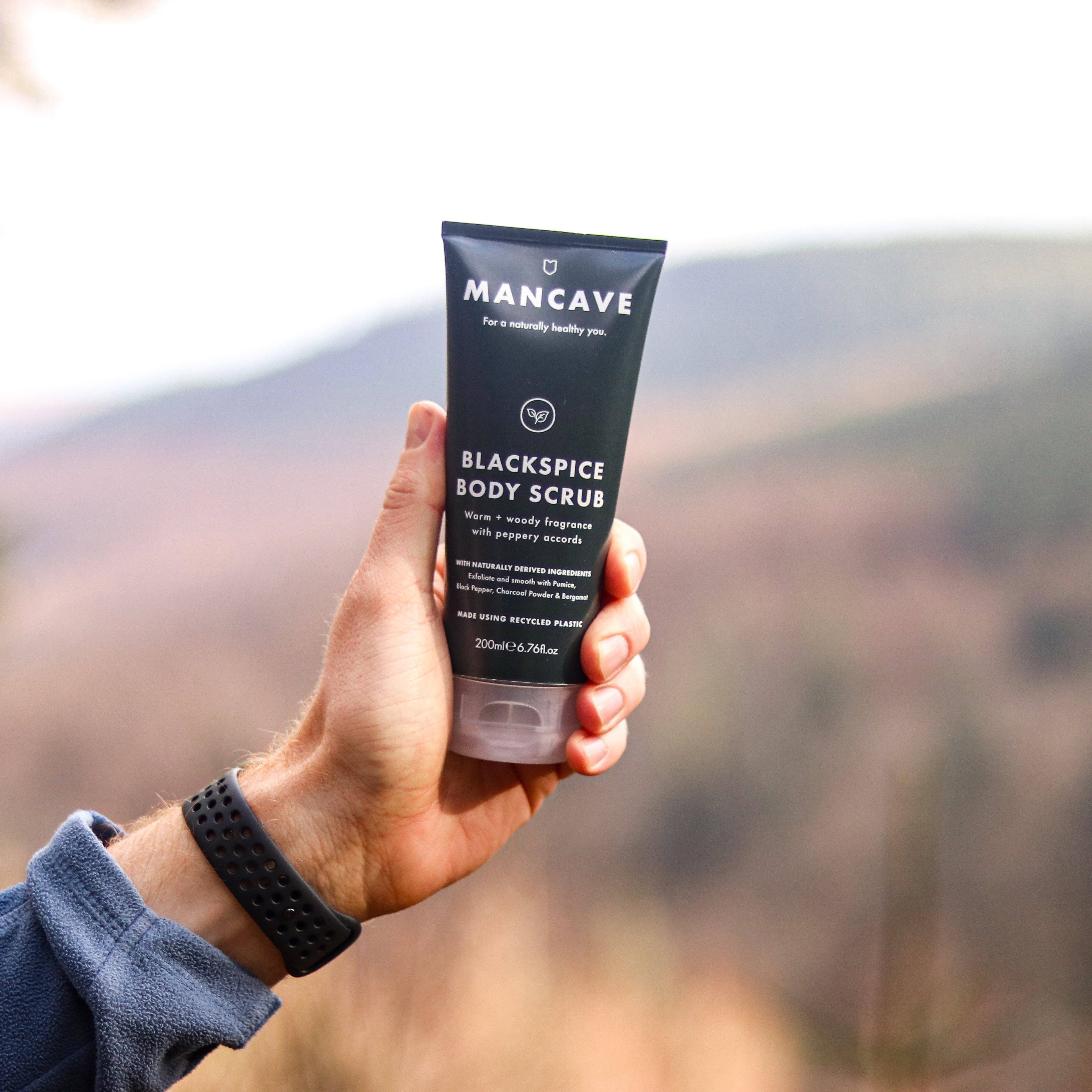 ManCave Blackspice Body Scrub 200ml