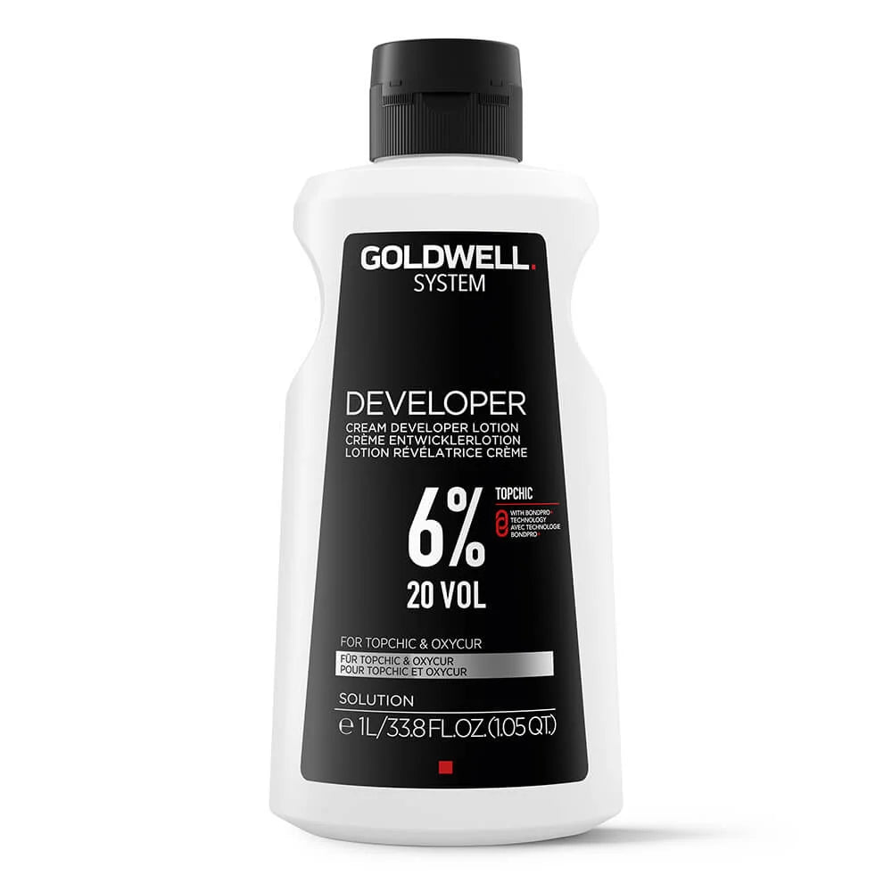 Goldwell Topchic System Developer 6% Cream Developer Lotion 1000ml