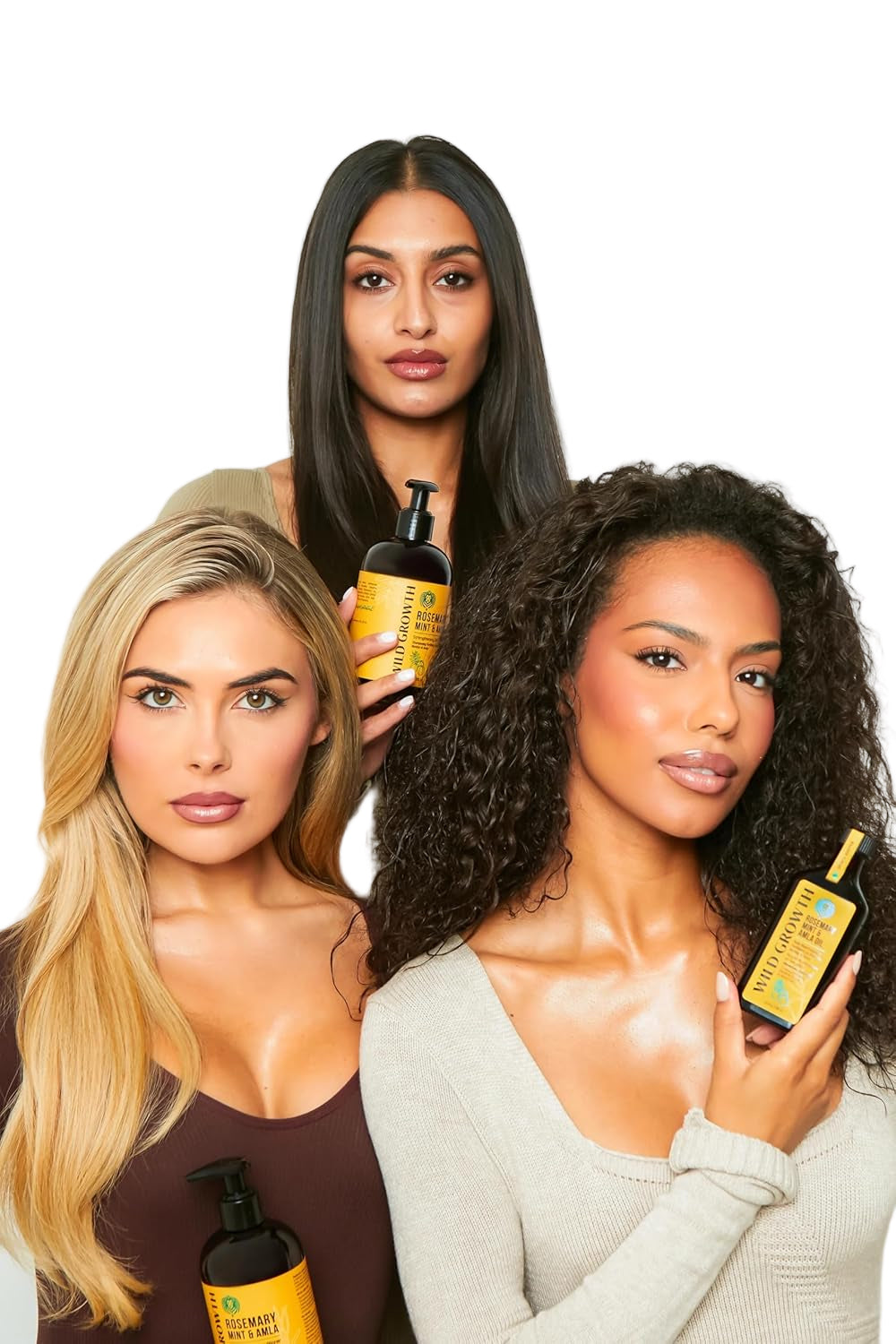 Wild Growth Rosemary Mint & Amla Strengthening Shampoo 355ml