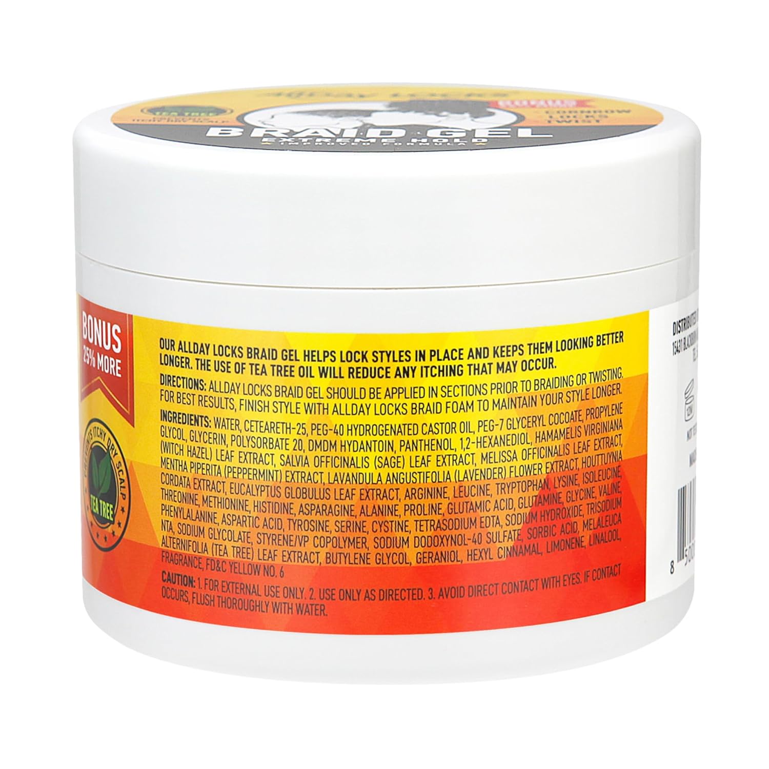 AllDay Locks Braid Gel Extreme Hold