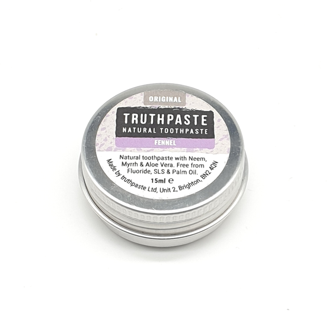 Truthpaste Fennel Travel Toothpaste 15ml