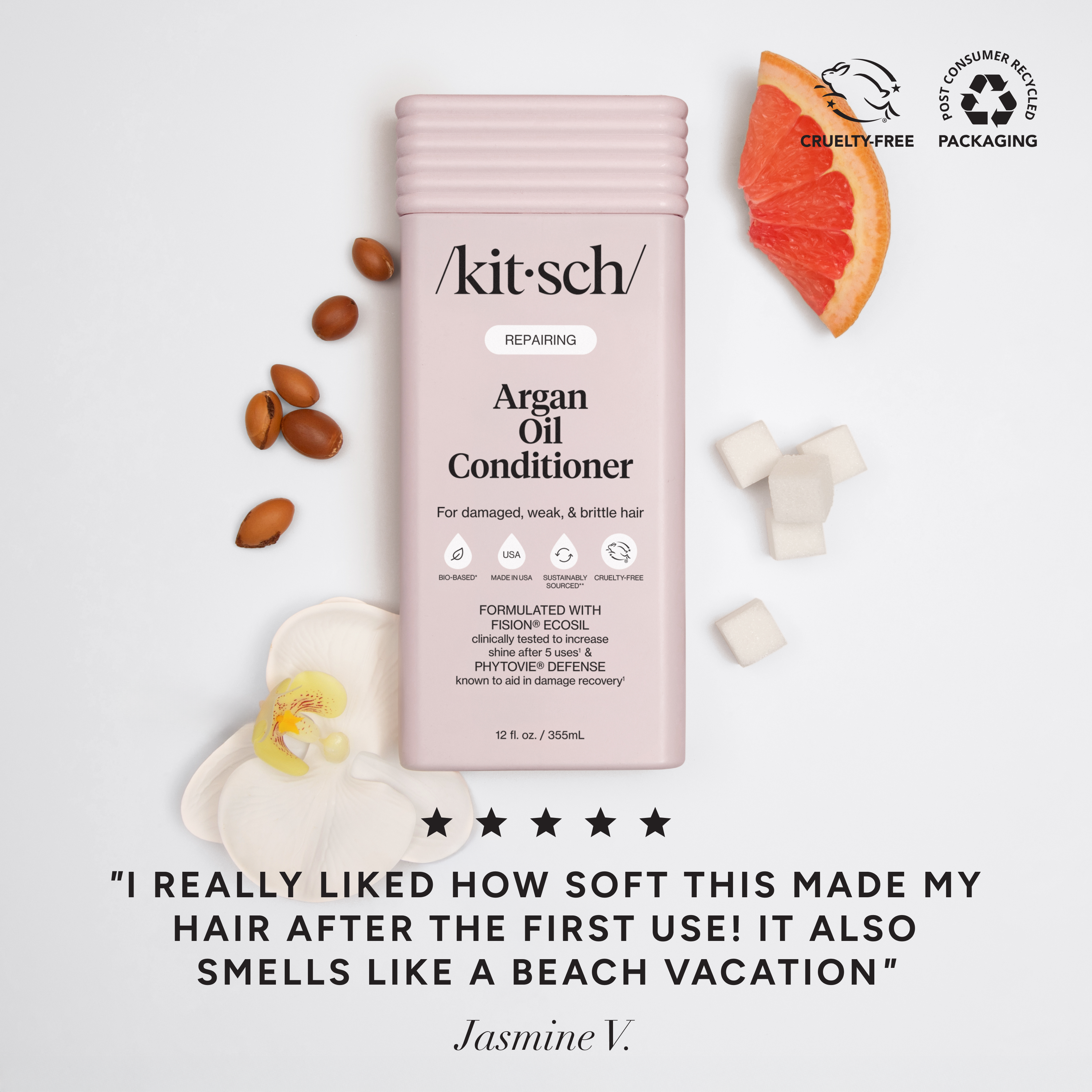 Kitsch Repairing Argan Oil Bottle Conditioner 12oz