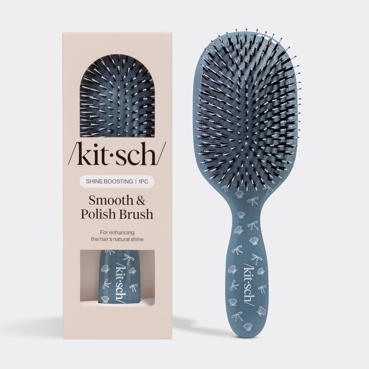 Kitsch Smooth & Polish Brush - Coastal Blue Print