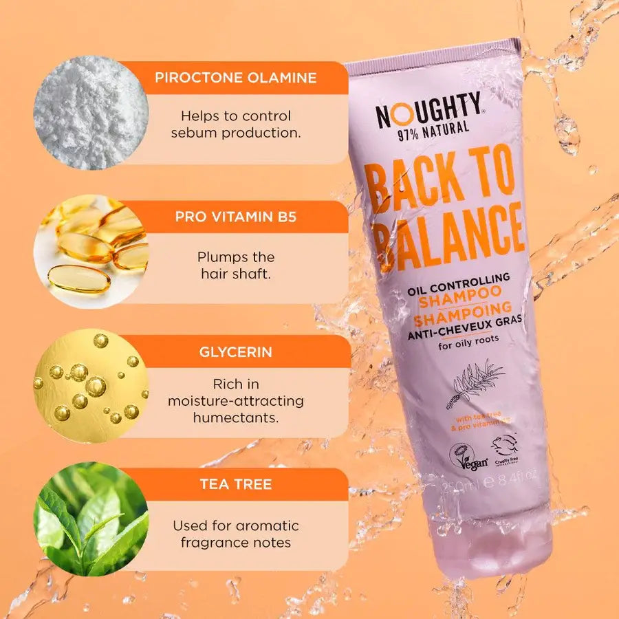 Noughty Back To Balance Shampoo 250ml
