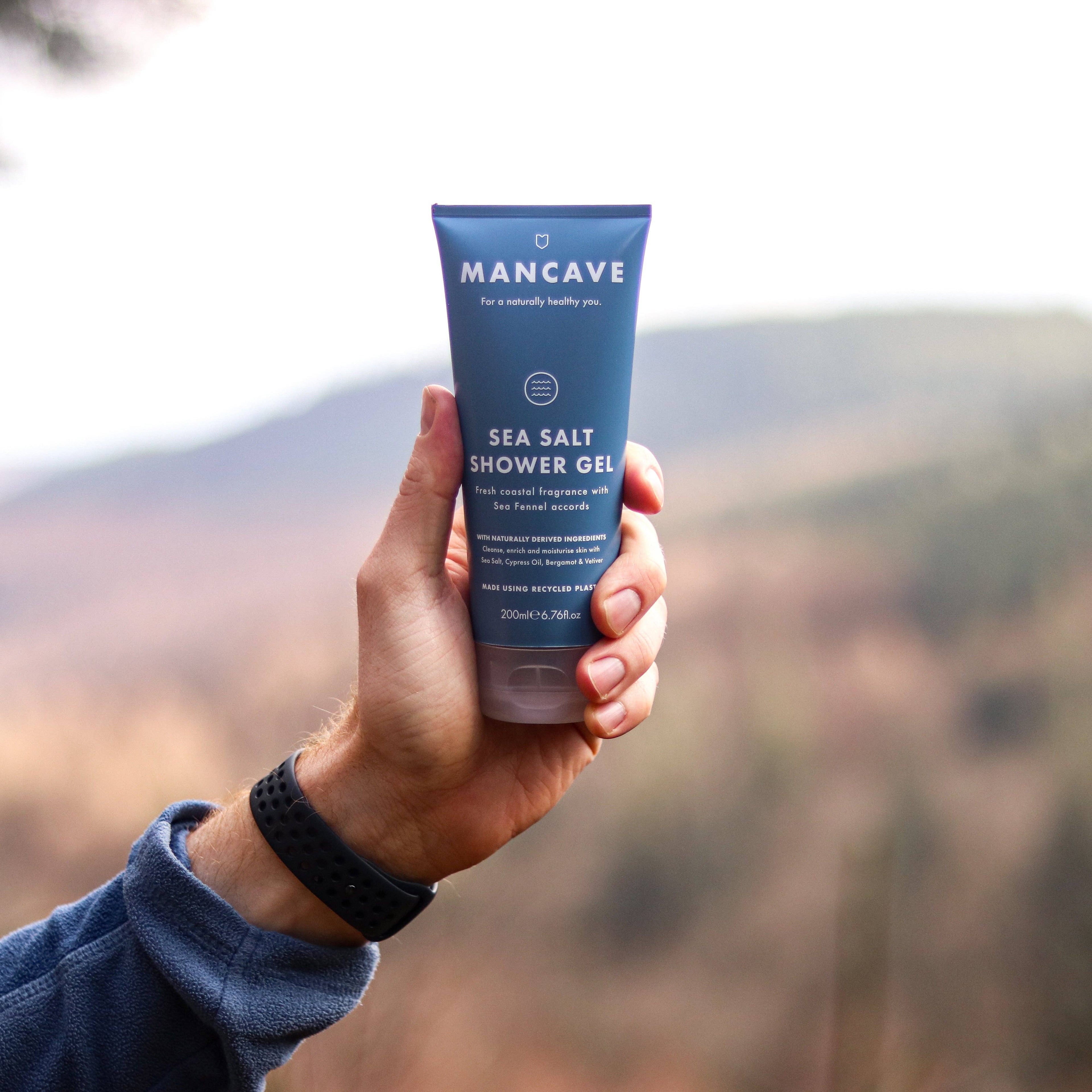 ManCave Sea Salt Shower Gel 200ml