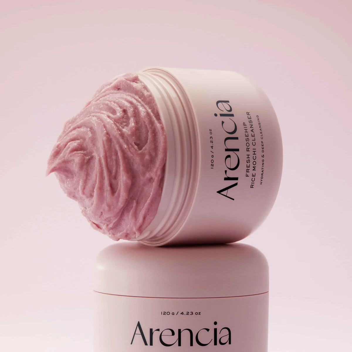 Arencia Fresh Rosehip Mochi Cleanser 120g