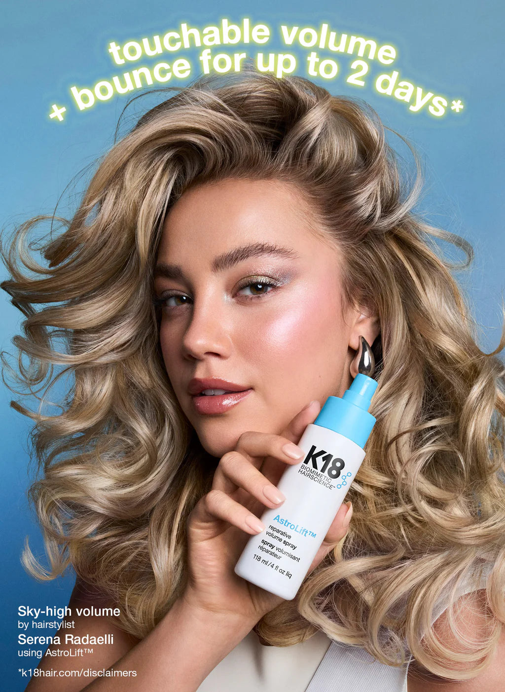 K18 AstroLift™ Reparative Volume Spray 4oz