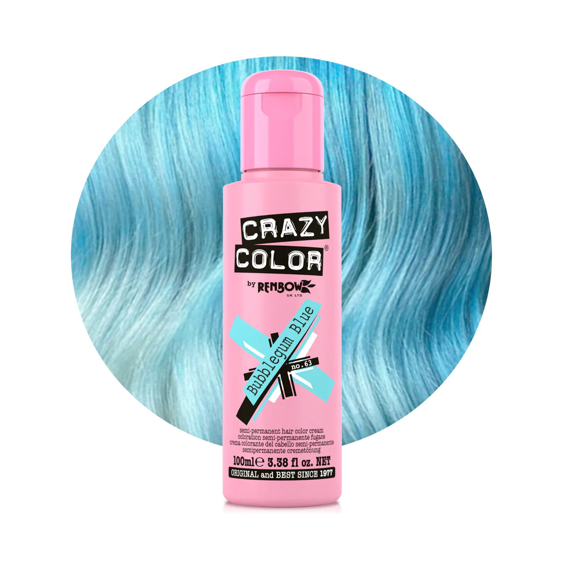 Crazy Color Semi Permanent Hair Dye 100ml