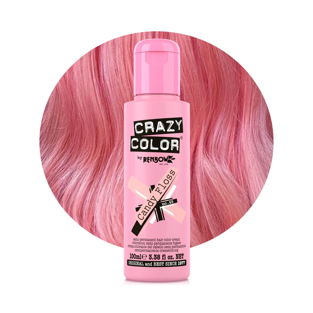 Crazy Color Semi Permanent Hair Dye 100ml
